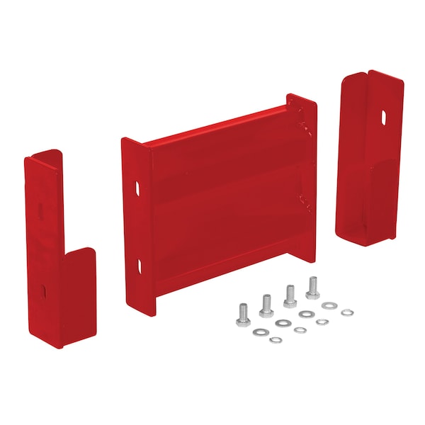 Drop-In Style Guard Rail 1 Ft Red
